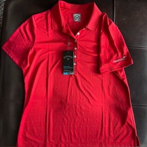 Callaway Women's Opti-Dri™ Performance Golf Polo NWT Size Large